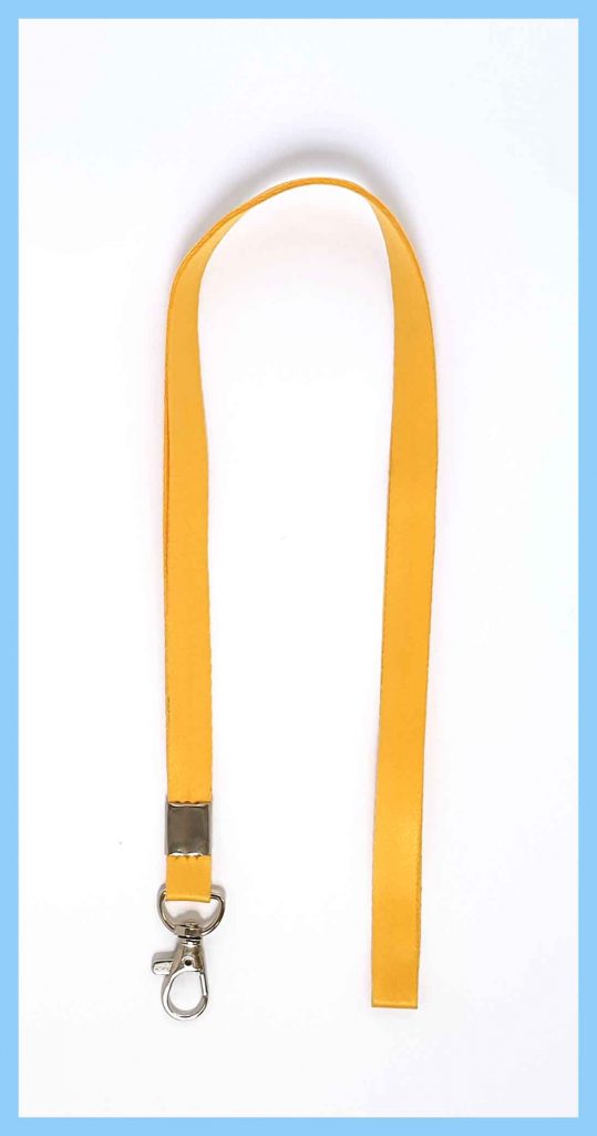 Satin Lanyard 12mm with Normal Hook fitting – Welcome Superidcard ...