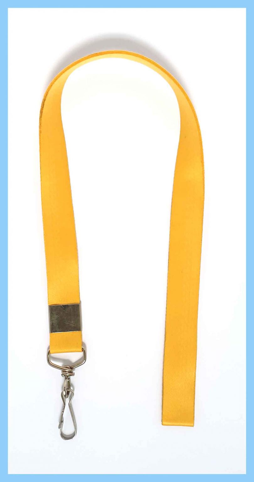 Satin Lanyard 20mm with Normal Hook fitting – Welcome Superidcard ...